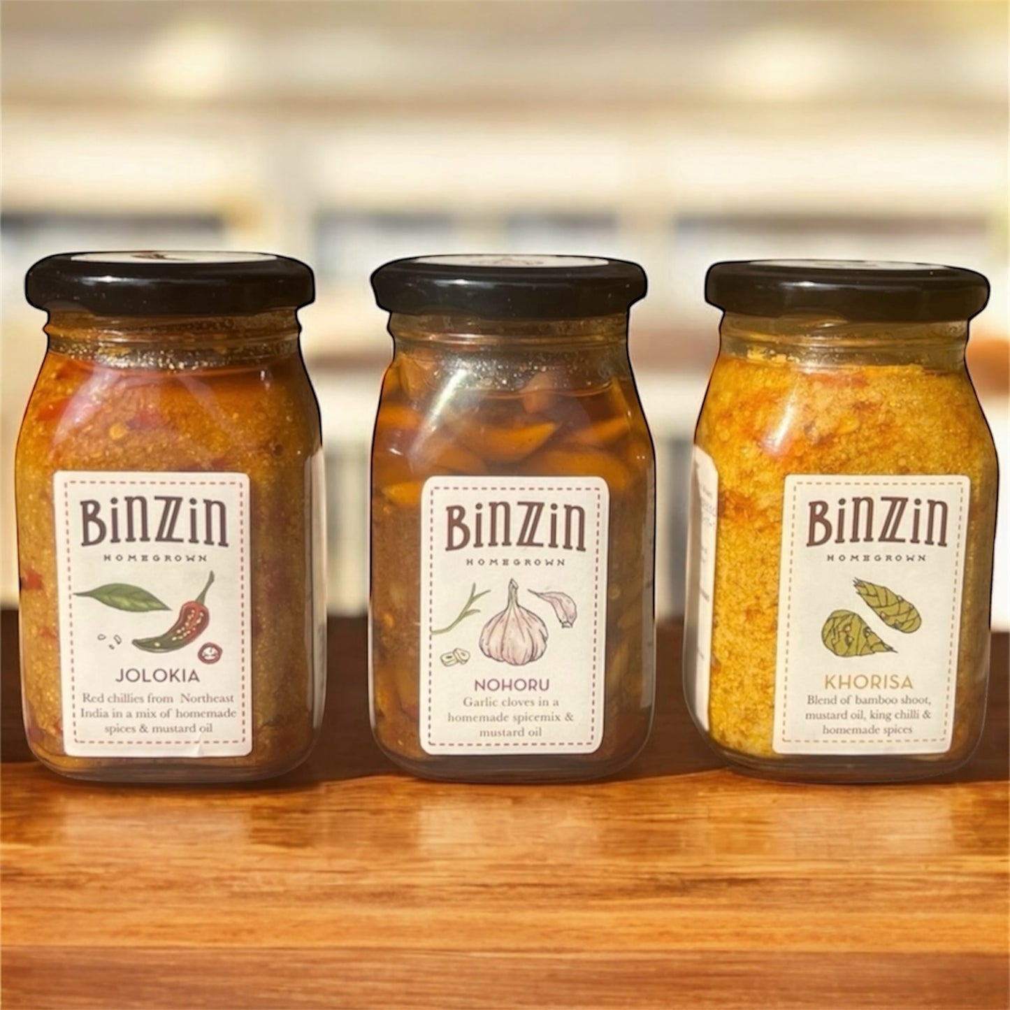 Flavour Fusion Trio Binzzin Pickle Combos