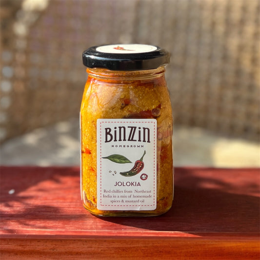 Jolokia Red Chilli Binzzin Pickles 