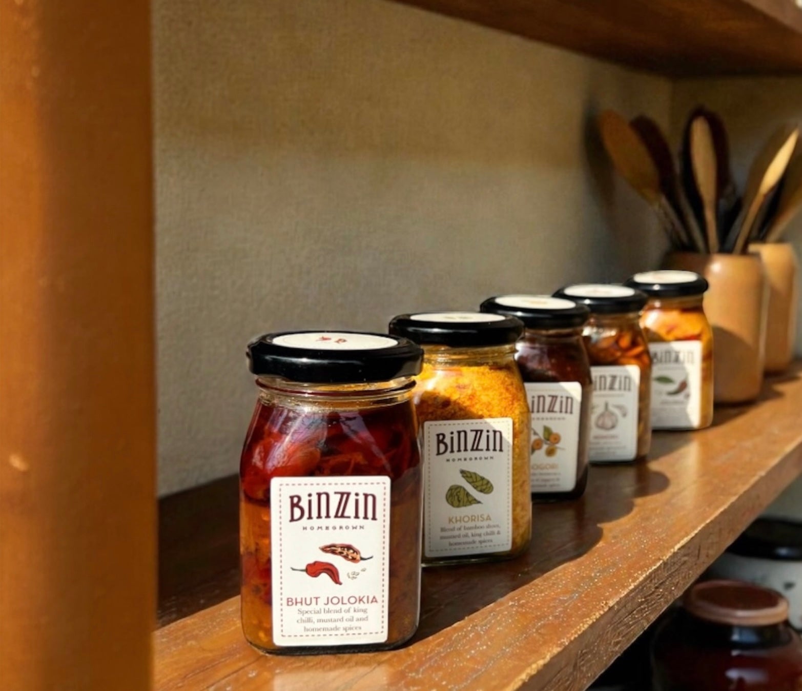 Binzzin Pickle Jars All